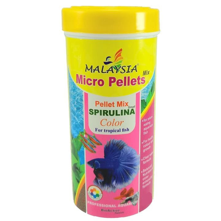 غذای ماهی آکواریوم مالزی Micro Pellets Mix