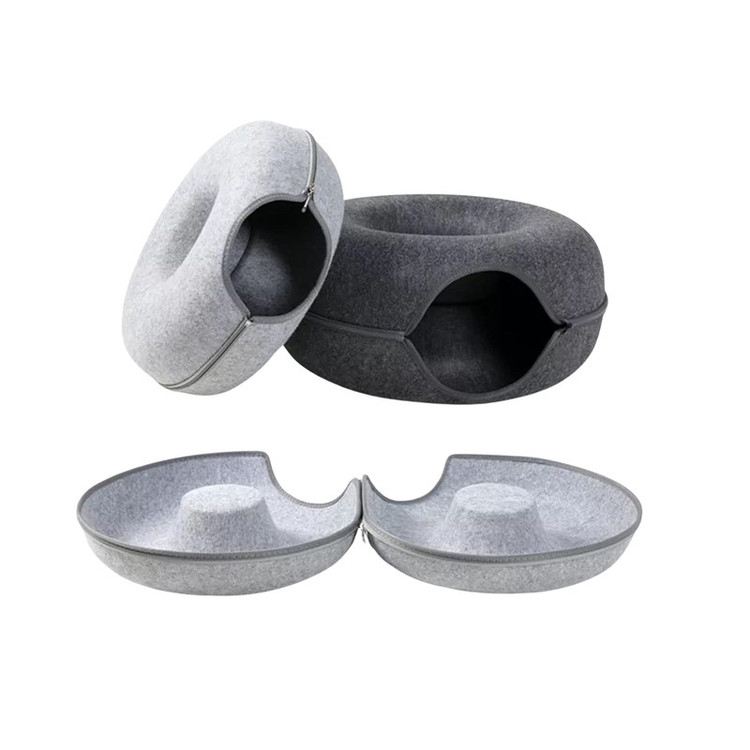 جای خواب و تونل گربه مدل Donut