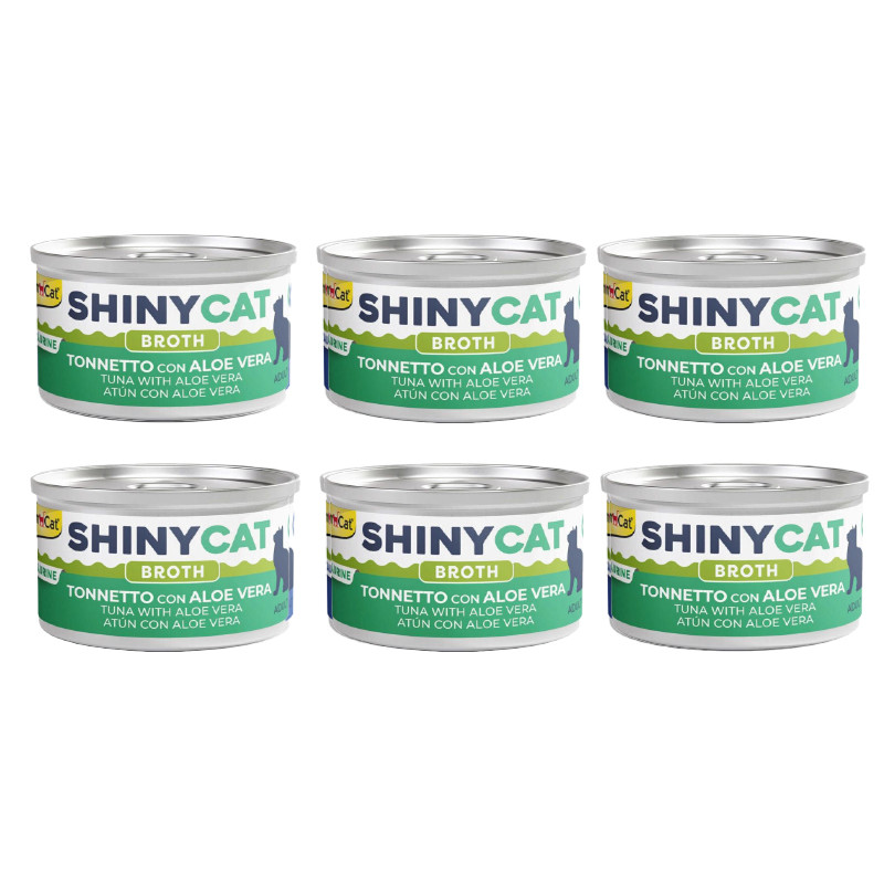 کنسرو غذای گربه بالغ جیم کت مدل Cat Food Chicken Tuna & Aloe Vera in Sauce طعم ماهی تن و آلوئه ورا وزن 70 گرم بسته 6 عددی